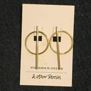 & Other Stories Earings NWT